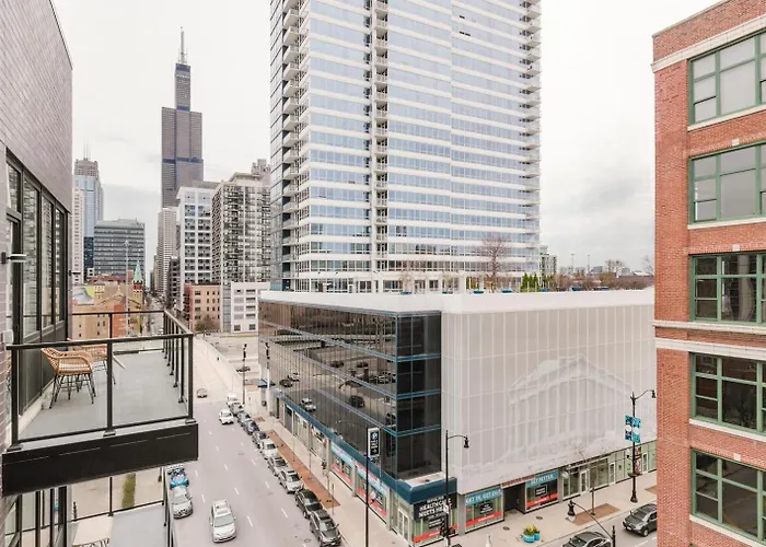 Blueground Greektown Bbq Gym Nr Willis Tower Chi-1255 Appartement Chicago
